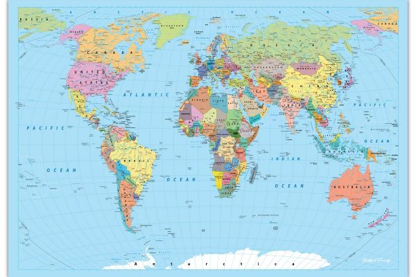 mapa swiata